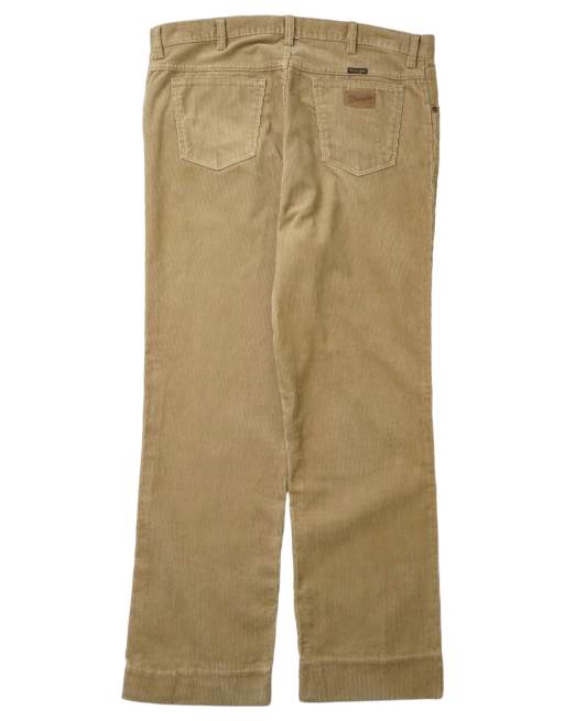 Vintage Wrangler W37 L30 corduroy trousers in beige