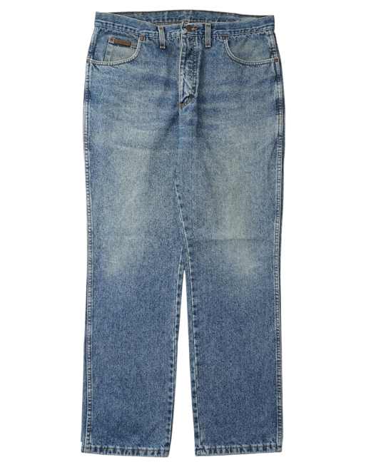 Vintage Wrangler W38 L34 texas straight jeans in blue