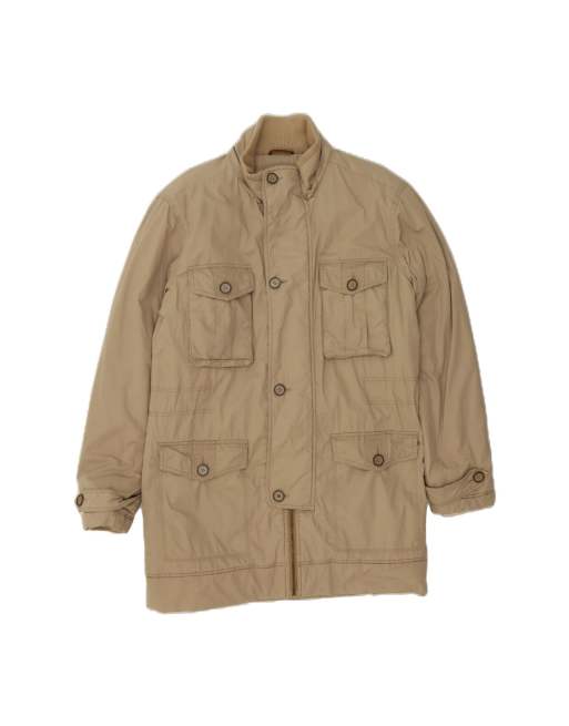 Vintage Wrangler Windbreaker Coat UK 40 Large In Beige