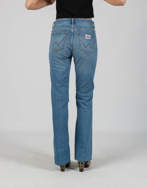 Vintage Wrangler XS bootcut jeans in blue, 4 of 4