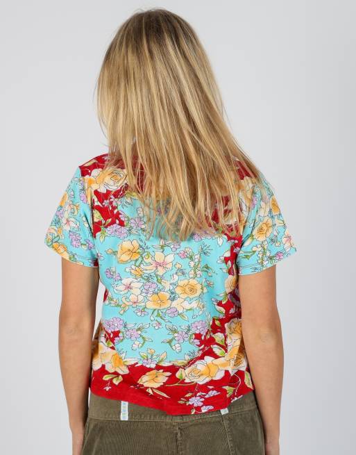 Vintage X-Mail S baby tee in blue, 2 of 4