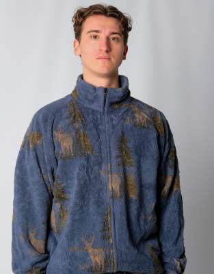 Vintage  XL Fleece Blue