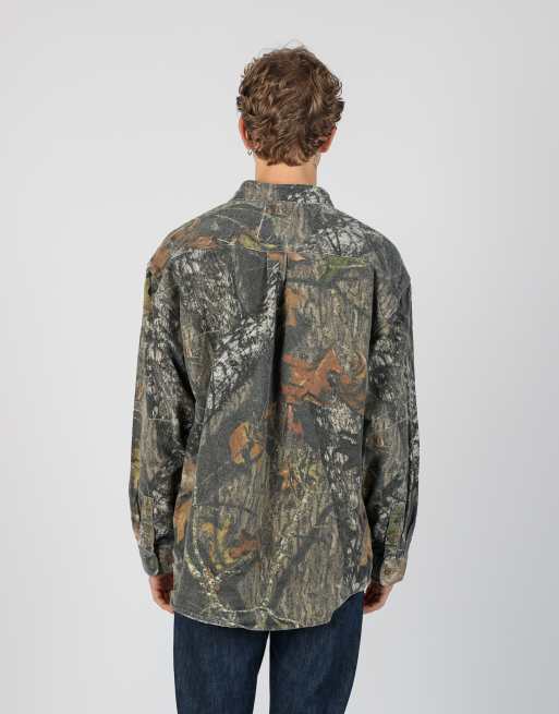 Vintage  xl long sleeve shirt in dark green, 3 of 4