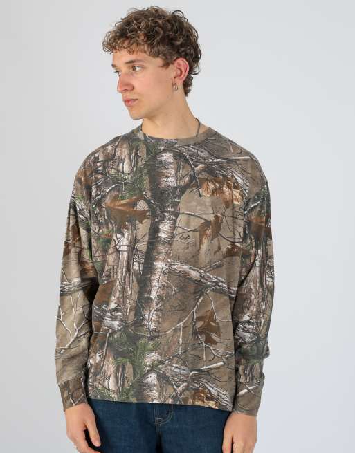 Vintage  xl long sleeve t-shirt in brown, 2 of 4