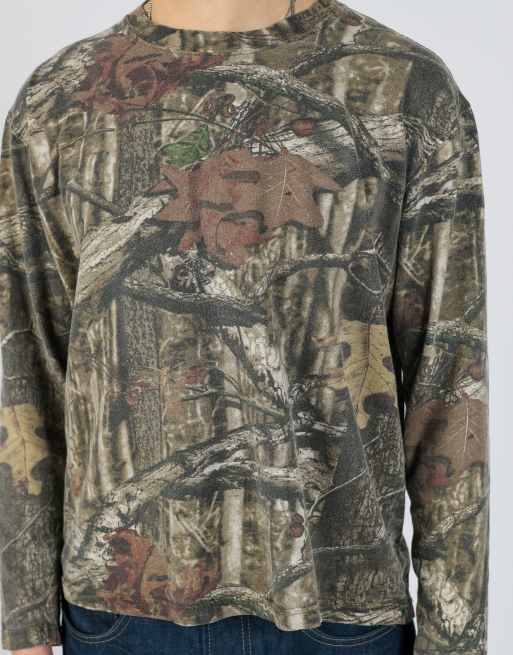 Vintage  xl long sleeve t-shirt in dark green, 4 of 4