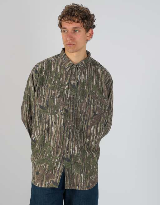 Vintage  xxl long sleeve shirt in brown, 2 of 4