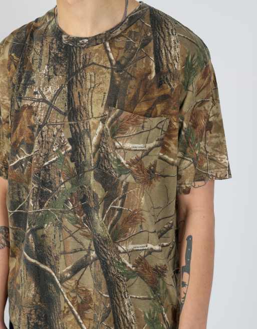 Vintage  xxl t-shirt in dark green, 4 of 4