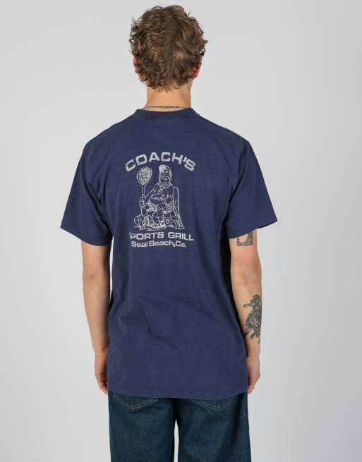 Vintage  xxl t-shirt in navy blue, 3 of 4
