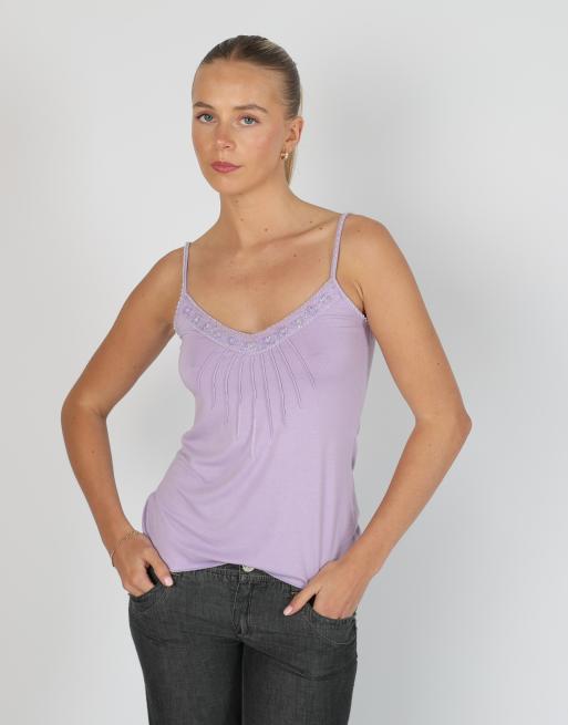 Vintage Yamamay S cami in lilac purple