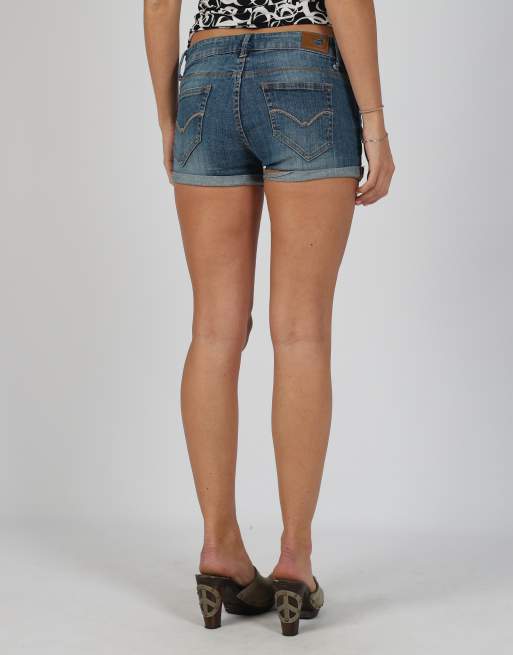 Vintage Yamamay S denim shorts in blue, 4 of 4