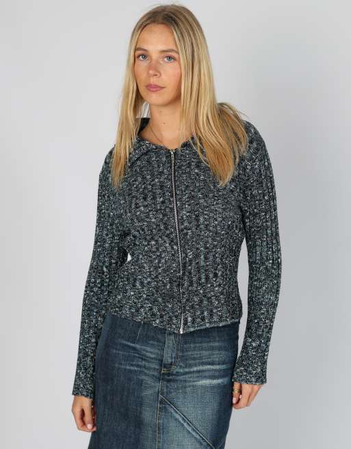 Vintage YESORNO M knitted jumper in blue