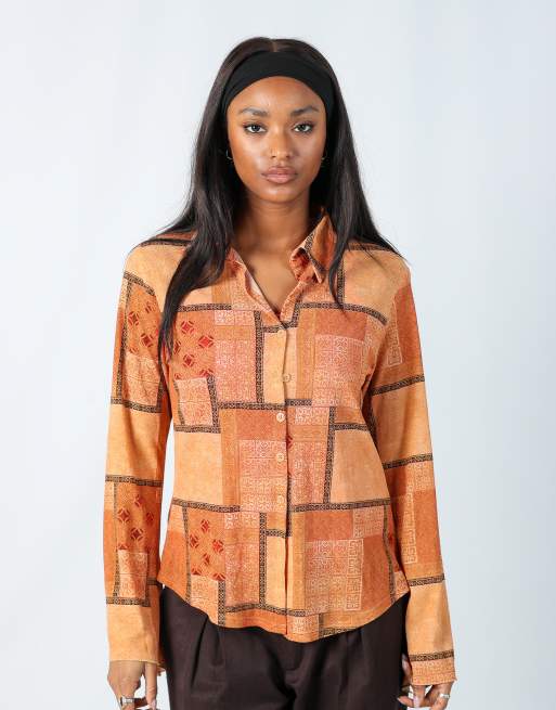 Vintage Yessica M blouse in orange