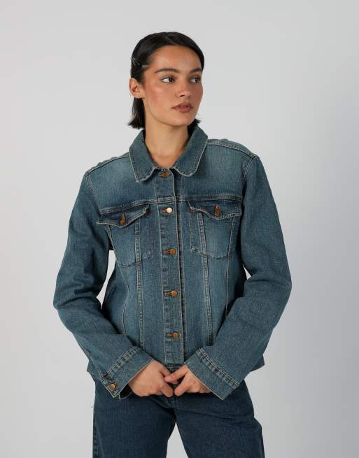 Vintage Yessica M denim jacket in blue, 3 of 4