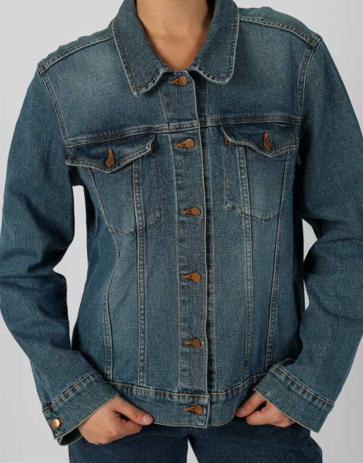 Vintage Yessica M denim jacket in blue, 4 of 4