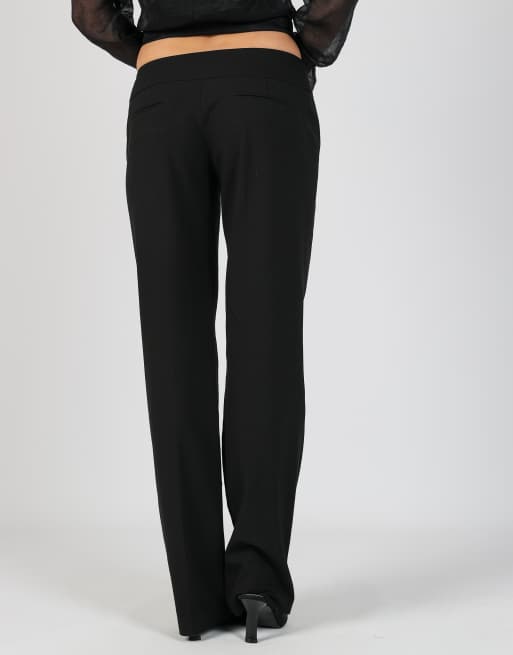 Vintage Yessica S formal trousers in black, 2 of 4
