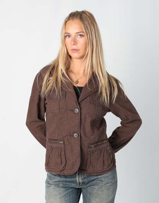 Vintage Yessica S light jacket in brown