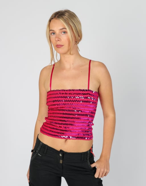 Vintage Yessica XS cami in pink