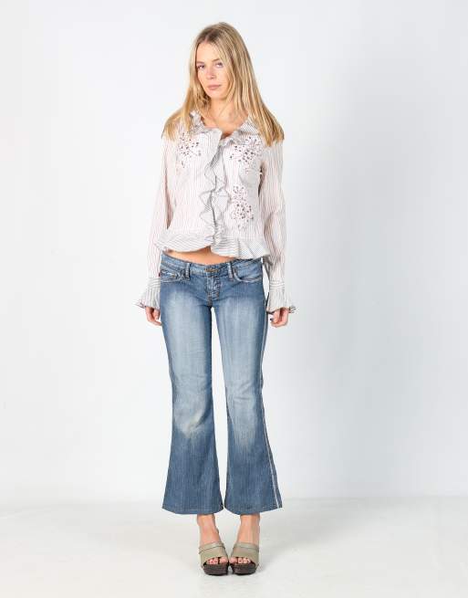 Vintage YMI S bootcut jeans in light blue