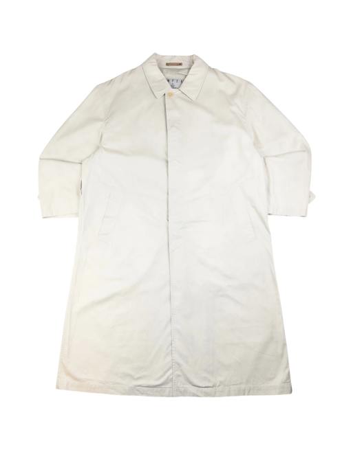 Vintage Yohji Yamamoto Homme impermeable trench jacket size l in cream