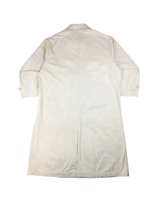 Vintage Yohji Yamamoto Homme impermeable trench jacket size l in cream, 2 of 4