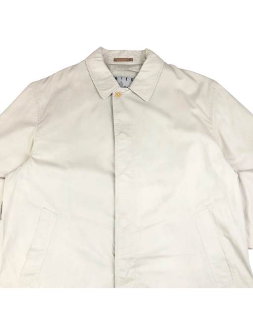 Vintage Yohji Yamamoto Homme impermeable trench jacket size l in cream, 3 of 4