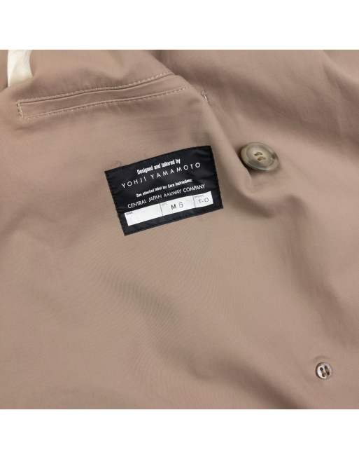 Vintage Yohji Yamamoto trench coat size xl in beige, 3 of 4