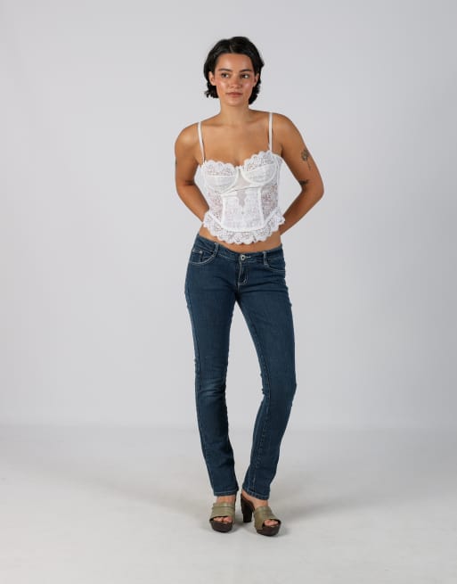 Vintage Yom Yom M bootcut jeans in blue, 1 of 4