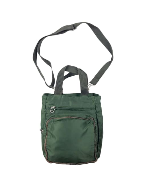 Vintage Y'Saccs By Yohji Yamamoto Crossbody Bag in Green