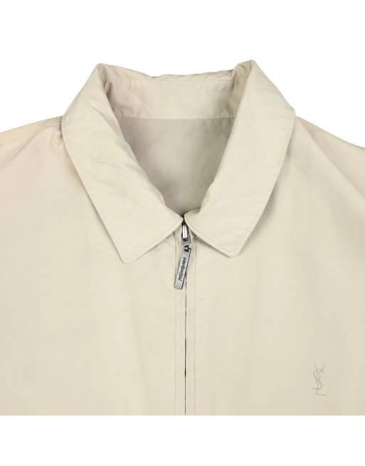 Vintage YSL Yves Saint Laurent reversible harrington jacket size m