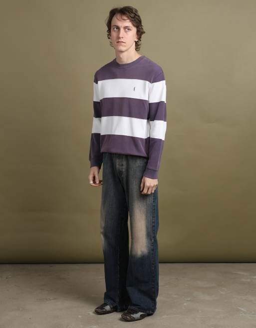 Vintage Yves Saint Laurent Sweatshirt size M in Purple, 2 of 4