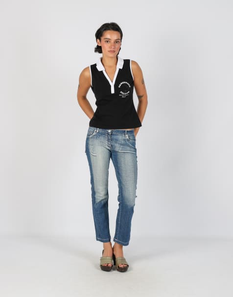 Vintage Zoe S bootcut jeans in blue - view 1