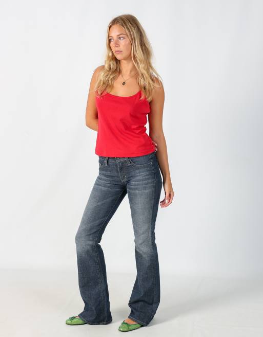 Vintage Zoonne Faschion Jeans 6 flare jeans in blue