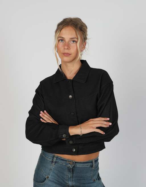 Vintage Zuanbaulihuang S casual jacket in black, 3 of 4