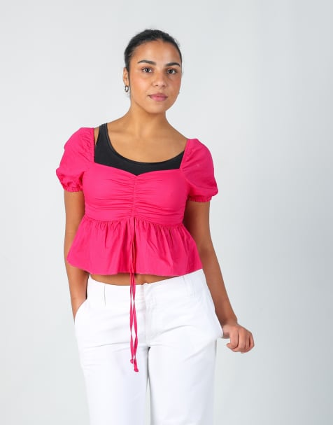 Vintage Zuiki M cami in pink - view 1