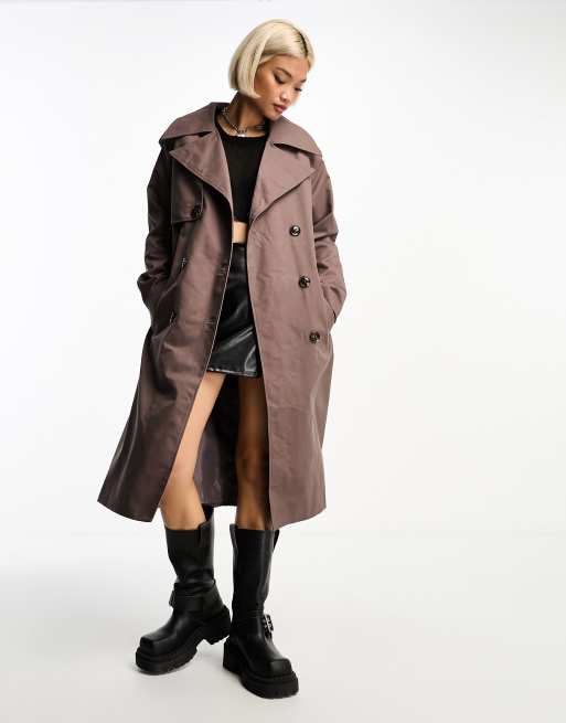 Violet sale trench coat