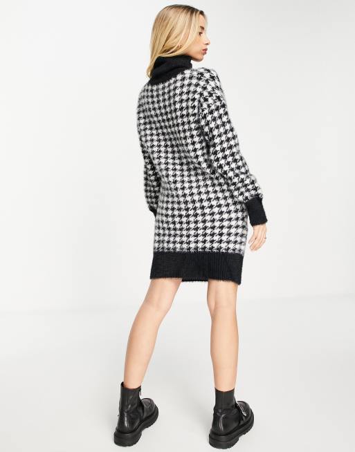 Houndstooth jumper clearance dress