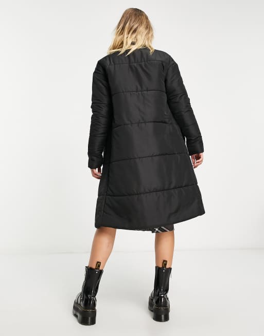 Long maxi padded discount coat