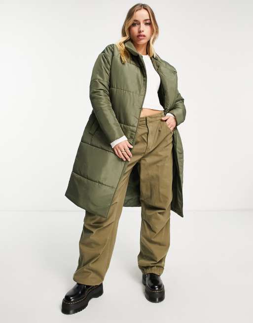 Khaki 2025 maxi coat