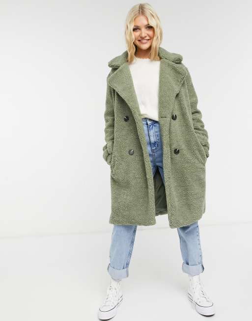 Manteau best sale mouton vert