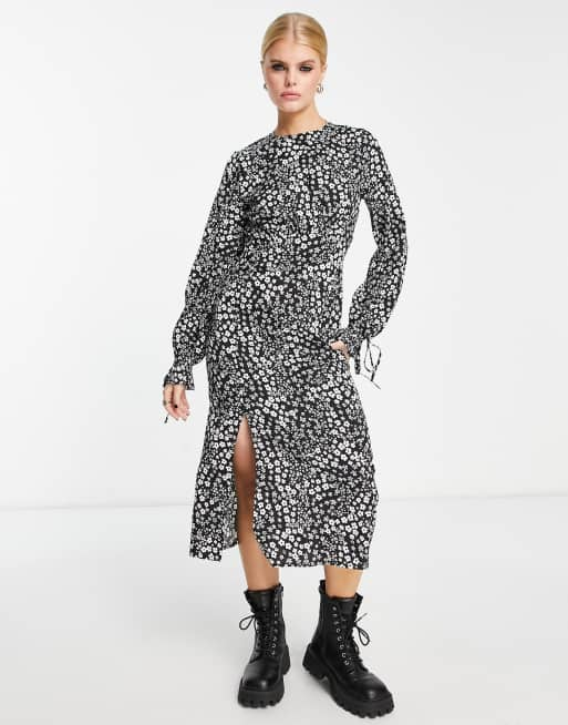 Asos monochrome clearance dress