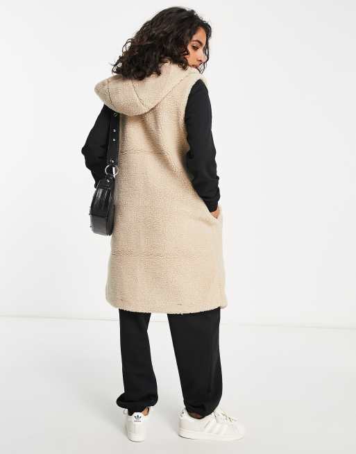 Gilet sans discount manche mouton femme