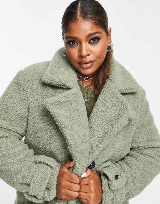 Sage 2025 teddy coat