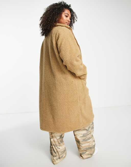 Sand teddy clearance coat