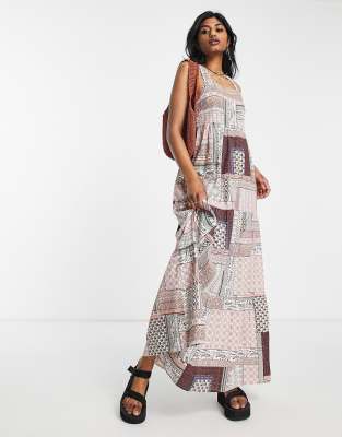 boho abigail midaxi dress