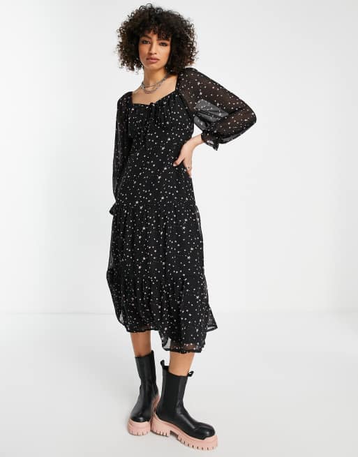 Asos star outlet dress