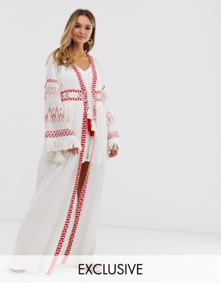 maxi kimono jacket