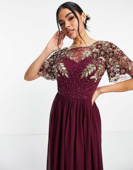 Vestito vinaccia top