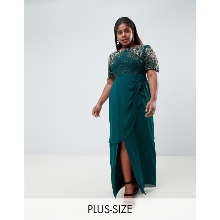 Virgos lounge clearance emerald green dress