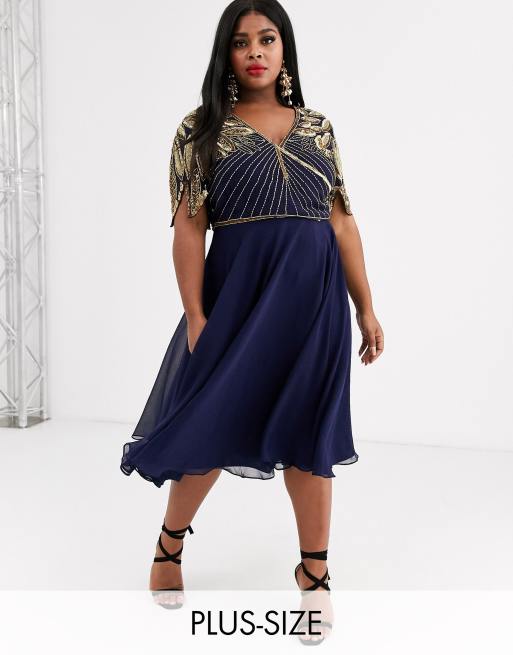 Virgos lounge hotsell navy dress