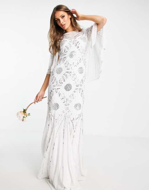 Robe de best sale mariée style kimono